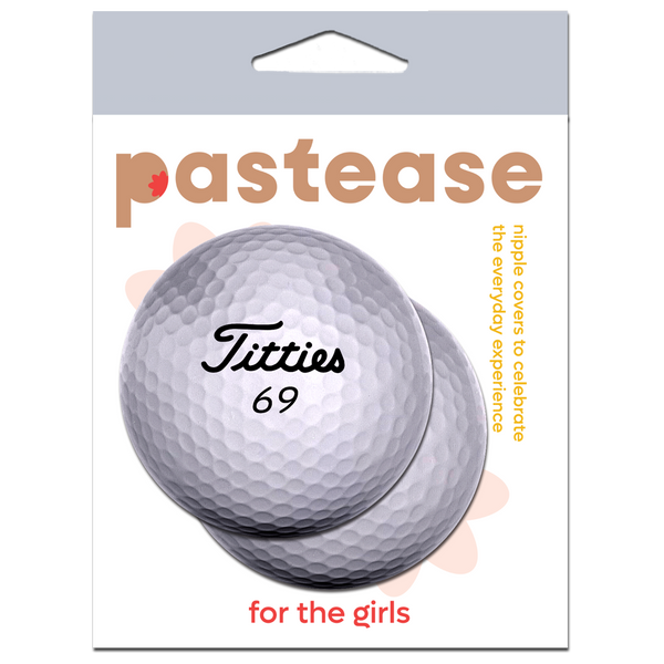 Pastease Titties Golf Ball - Black/White
