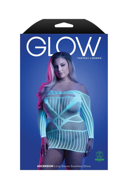 Fantasy Glow Queen Ascension Long Sleeve Seamless Dress
