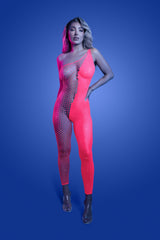 Fantasy Lingerie Glow Black Light Hyperdrive Rhinestone Bodystocking