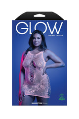 Fantasy Lingerie Queen Glow Black Light Magnetism Dress