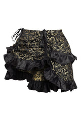 Daisy Corsets Brocade Ruched Bustle Skirt