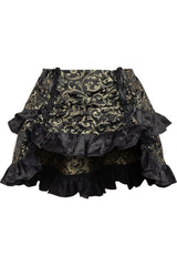 Daisy Corsets Brocade Ruched Bustle Skirt