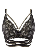 Axami Golden Dream Strappy Longline Bra