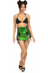 Daisy Corsets Holo Lace-Up Skirt