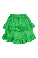 Daisy Corsets Satin Ruched Bustle Skirt