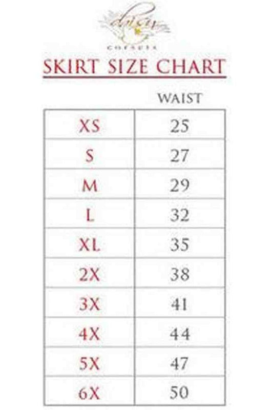 Green Skulls Gothic Print Stretch Lycra Skirt - Daisy Corsets