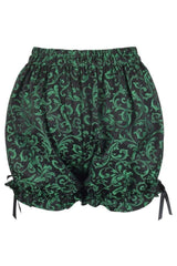 Daisy Corsets Green/Black Brocade Bloomers