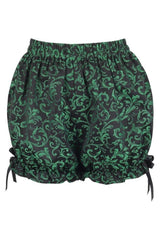 Daisy Corsets Green/Black Brocade Bloomers