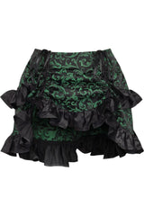Daisy Corsets Brocade Ruched Bustle Skirt