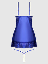 Harlow Lace & Mesh Babydoll & G-String Set
