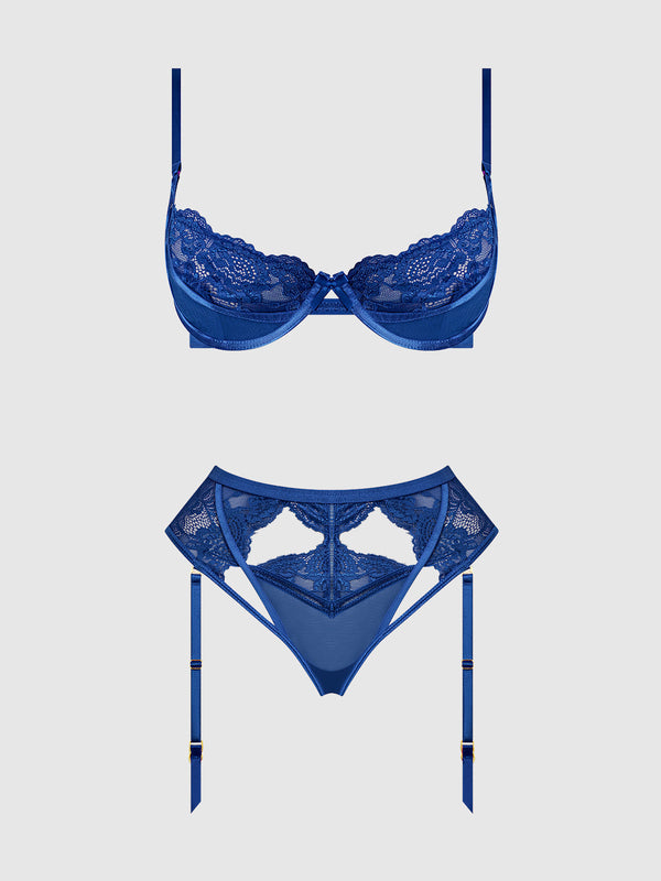 House of Desire Harlow Lace Underwire Bra Set