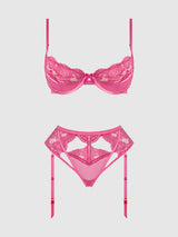 Harlow Lace Underwire Bra Set