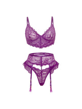 Oh la la Cheri Harmony Ruffles Lace Bra Set