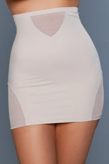 BeWicked High-Waisted Half Slip Shapewear Beige