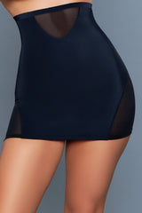 BeWicked High-Waisted Half Slip Shapewear Black