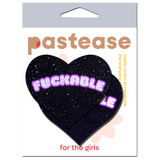 Pastease F*CKABLE Heart - Black/Pink