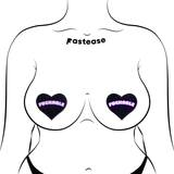 Pastease F*CKABLE Heart - Black/Pink