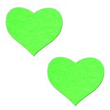 Pastease Heart - Glow in the Dark Green