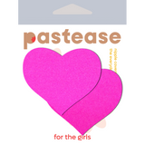 Pastease Basic Heart Black Light Reactive - Neon Pink