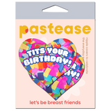 Pastease Tits Your Birthday! Heart - Multi-Color