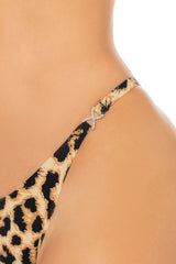 Invisible Edge Rhinestone Thong - Mapale