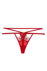 Wolf & Whistle Iris Slider Red Thong