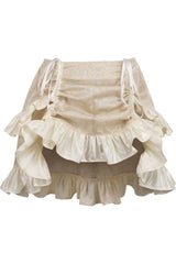 Daisy Corsets Brocade Ruched Bustle Skirt