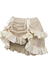 Daisy Corsets Brocade Ruched Bustle Skirt