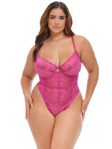 Oh la la Cheri Queen Julia Lace & Mesh Teddy