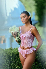 Roma Confidential Lace Essentials Cami 2-Piece Set