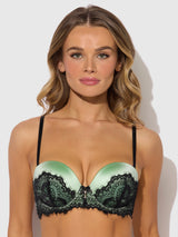 House of Desire Lara Lace Strapless Push Up Bra & Tanga Set