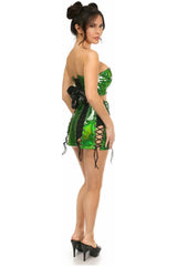 Daisy Corsets Lavish 2 PC Holo Bustier & Skirt Set