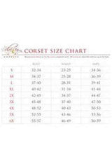 Lavish 3 PC Sheer Witch Corset Costume - Daisy Corsets