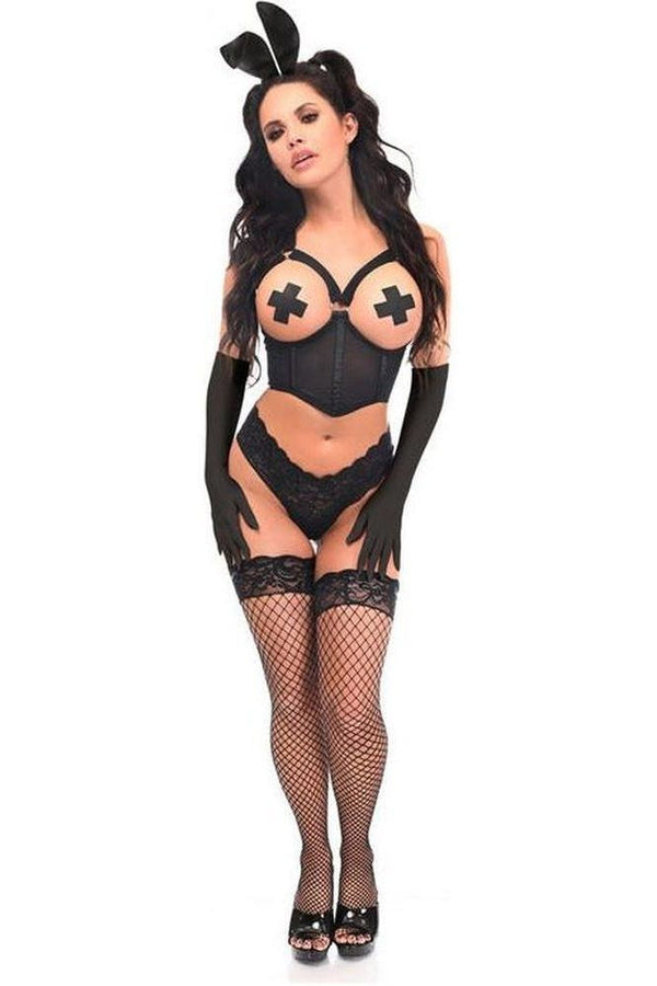 Daisy Corsets Lavish 4 PC Daring Bunny Corset Costume LV-1640