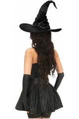 Lavish 4 PC Red Lace Witch Corset Costume - Daisy Corsets