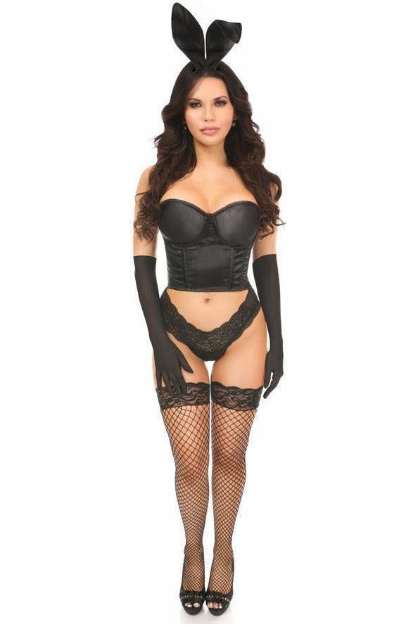 Daisy Corsets Lavish 4 PC Sexy Bustier Bunny Costume