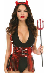 Lavish 4 PC Sexy Devil Costume - Daisy Corsets