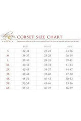 Lavish 5 PC Officer Frisky Corset Costume - Daisy Corsets