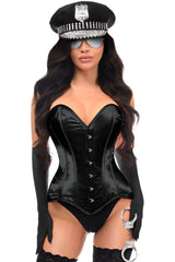 Lavish 5 PC Under Arrest Cop Police Corset Costume - Daisy Corsets