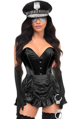 Lavish 6 PC Under Arrest Cop Police Corset Costume - Daisy Corsets