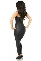 Daisy Lavish Black Brocade Corset
