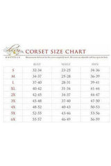 Daisy Corsets Lavish Black Faux Leather Corset Belt Cincher w/Clasps
