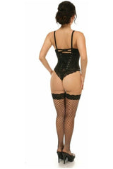 Lavish Black Lace Mini Cincher - Daisy Corsets