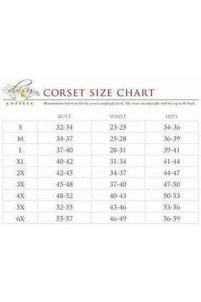 Lavish Black Satin Mini Cincher - Daisy Corsets