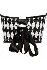 Daisy Corsets Lavish Black & Satin Open Cup Waist Cincher