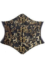 Daisy Corsets Lavish Swirl Brocade Corset Belt Cincher w/Clasps