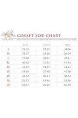 Daisy Corsets Lavish Swirl Brocade Corset Belt Cincher w/Clasps
