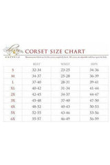 Daisy Corsets Lavish Denim Underwire Bustier
