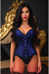 Daisy Corsets Lavish Lace Overbust Corset Sweetheart Neckline Busk Closure