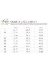 Daisy Corsets Lavish Holo Lace-Up Short Bustier Top